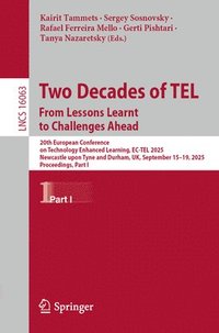 bokomslag Two Decades of TEL. From Lessons Learnt to Challenges Ahead