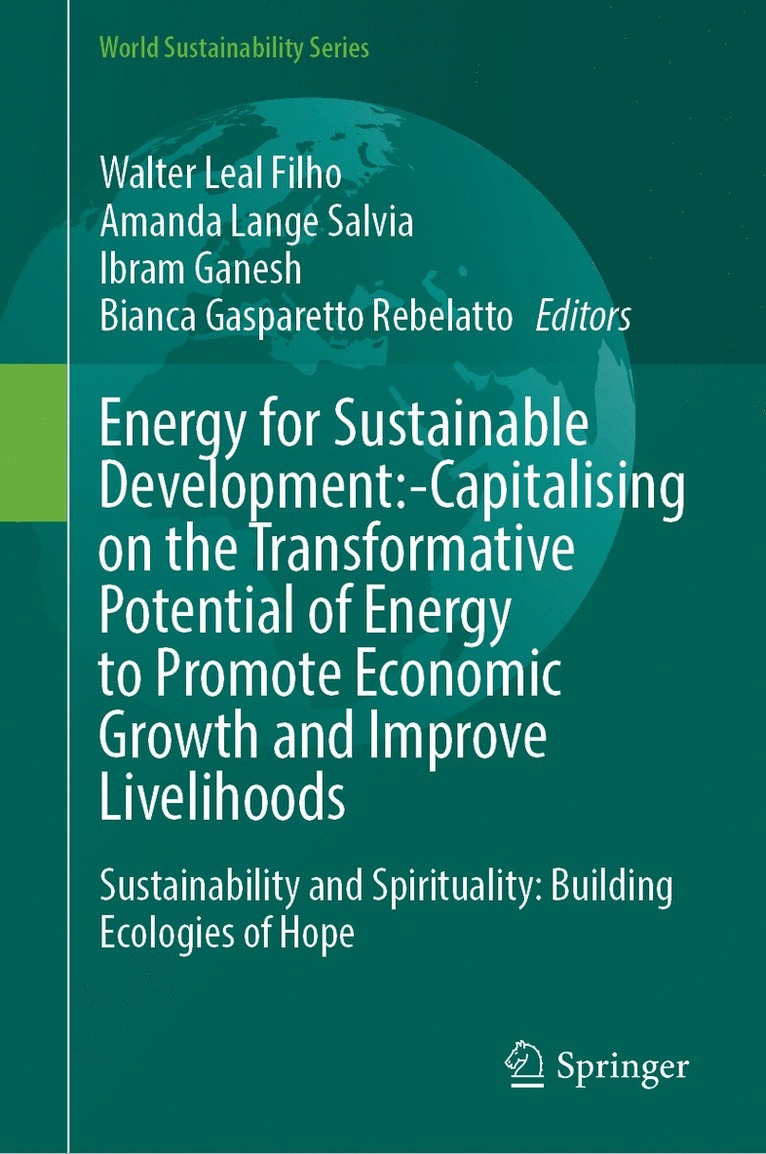 Walter Leal Filho, Amanda Lange Salvia, Ibram Ganesh, Bianca Gasparetto Rebelatto - Energy for Sustainable Development, Inbunden