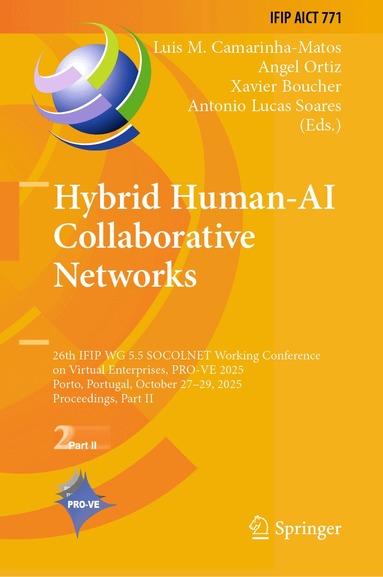 Luis M. Camarinha-Matos, Angel Ortiz, Xavier Boucher, Antonio Lucas Soares - Hybrid Human-AI Collaborative Networks, Inbunden