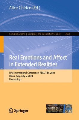 bokomslag Real Emotions and Affect in Extended Realities