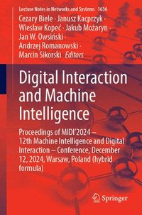 bokomslag Digital Interaction and Machine Intelligence