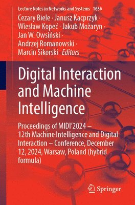 bokomslag Digital Interaction and Machine Intelligence