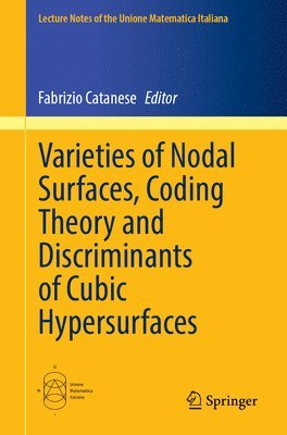 bokomslag Varieties of Nodal Surfaces, Coding Theory and Discriminants of Cubic Hypersurfaces