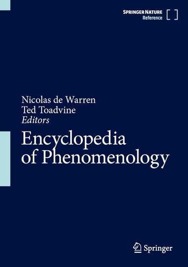 Nicolas de Warren, Ted Toadvine - Encyclopedia of Phenomenology, Inbunden