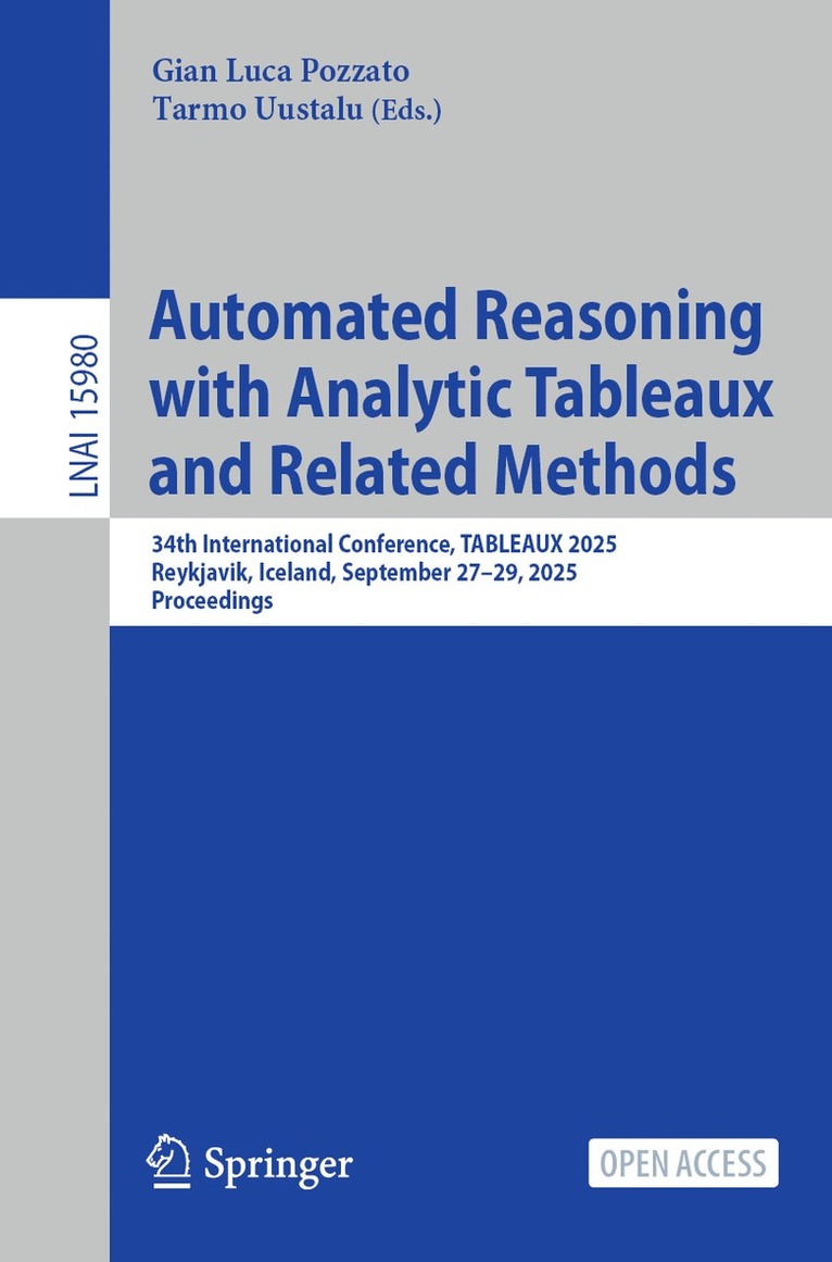 Automated Reasoning with Analytic Tableaux and Related Methods