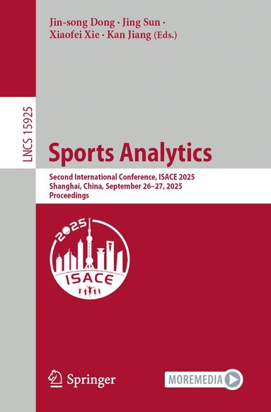 Jin-song Dong, Jing Sun, Xiaofei Xie, Kan Jiang - Sports Analytics, Häftad