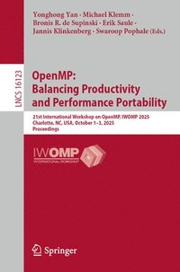 bokomslag OpenMP: Balancing Productivity and Performance Portability