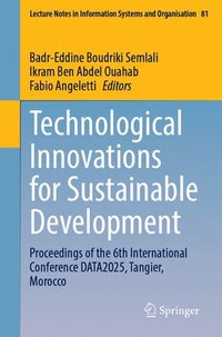 bokomslag Technological Innovations for Sustainable Development
