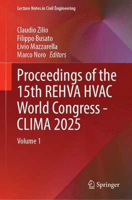 bokomslag Proceedings of the 15th REHVA HVAC World Congress - CLIMA 2025