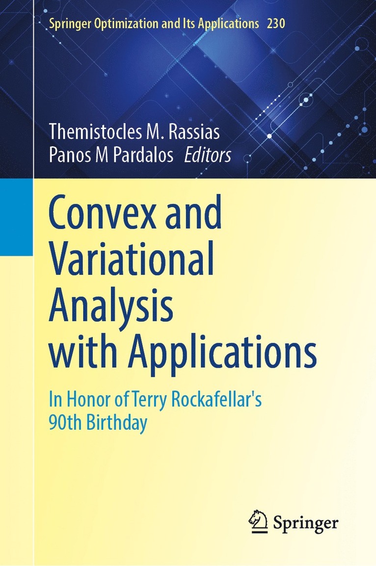 Convex and Variational Analysis with Applications