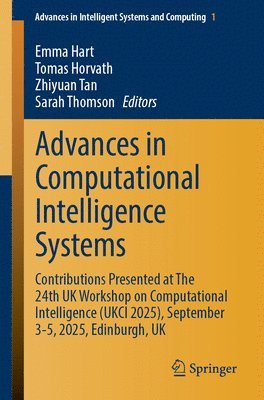 bokomslag Advances in Computational Intelligence Systems