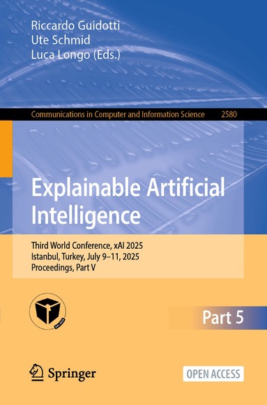 Riccardo Guidotti, Ute Schmid, Luca Longo - Explainable Artificial Intelligence, Häftad