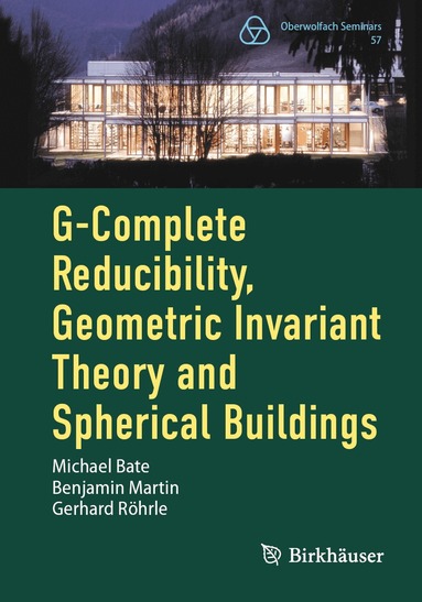 Michael Bate, Benjamin Martin, Gerhard Röhrle - G-Complete Reducibility, Geometric Invariant Theory and Spherical Buildings, Häftad