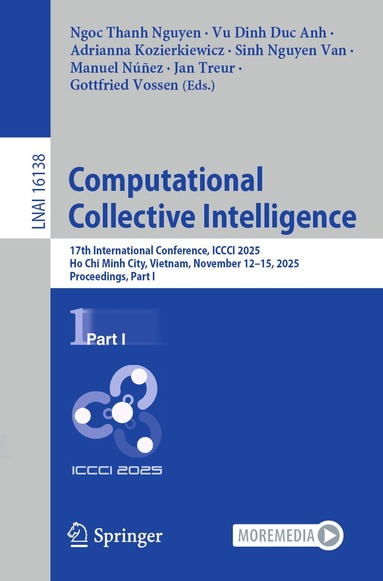 Ngoc Thanh Nguyen, Vu Dinh Duc Anh, Adrianna Kozierkiewicz, Sinh Nguyen Van, Manuel Núñez, Jan Treur, Gottfried Vossen - Computational Collective Intelligence, Häftad
