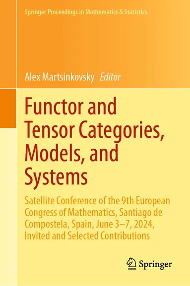 Alex Martsinkovsky - Functor and Tensor Categories, Models, and Systems, Inbunden