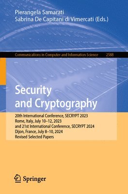 Pierangela Samarati, Sabrina De Capitani di Vimercati, Sabrina de Capitani Di Vimercati - Security and Cryptography, Häftad