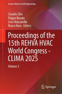 Proceedings of the 15th REHVA HVAC World Congress - CLIMA 2025