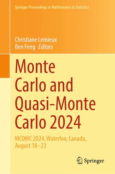 Christiane Lemieux, Ben Feng - Monte Carlo and Quasi-Monte Carlo 2024, Inbunden