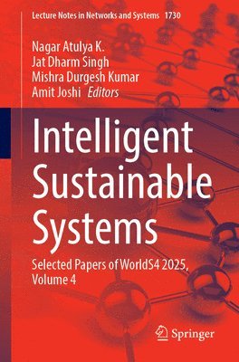 Nagar Atulya K., Jat Dharm Singh, Mishra Durgesh Kumar, Amit Joshi - Intelligent Sustainable Systems, Häftad