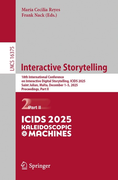 María Cecilia Reyes, Frank Nack - Interactive Storytelling, Häftad