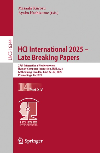 Brian K. Smith, Marcela Borge, Robert A. Sottilare, Jessica Schwarz - HCI International 2025 – Late Breaking Papers, Häftad
