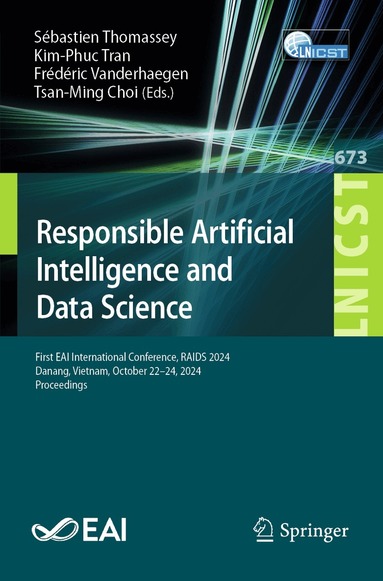 Sébastien Thomassey, Kim-Phuc Tran, Frédéric Vanderhaegen, Tsan-Ming Choi - Responsible Artificial Intelligence and Data Science, Häftad