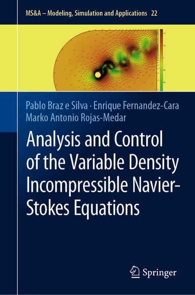 Pablo Braz e Silva, Enrique Fernandez-Cara, Marko Antonio Rojas-Medar - Analysis and Control of the Variable Density Incompressible Navier-Stokes Equations, Inbunden