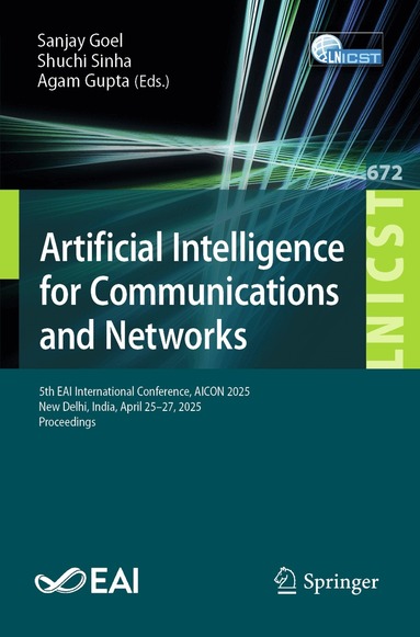 Sanjay Goel, Shuchi Sinha, Agam Gupta - Artificial Intelligence for Communications and Networks, Häftad