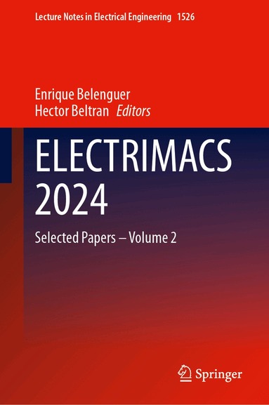 Enrique Belenguer, Hector Beltran - ELECTRIMACS 2024, Inbunden