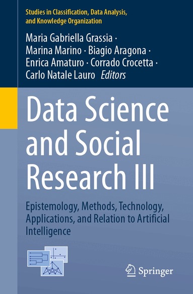Maria Gabriella Grassia, Marina Marino, Biagio Aragona, Enrica Amaturo, Corrado Crocetta, Carlo Natale Lauro - Data Science and Social Research III, Häftad