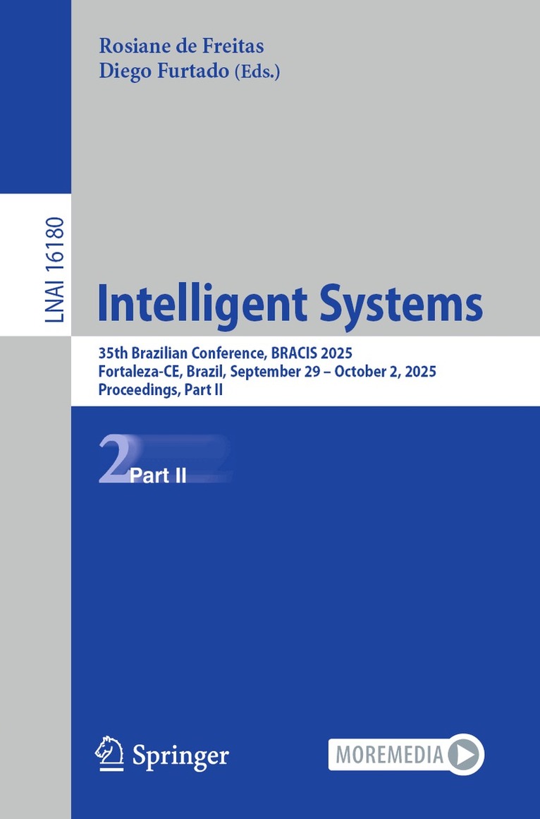 Rosiane de Freitas, Diego Furtado - Intelligent Systems, Häftad