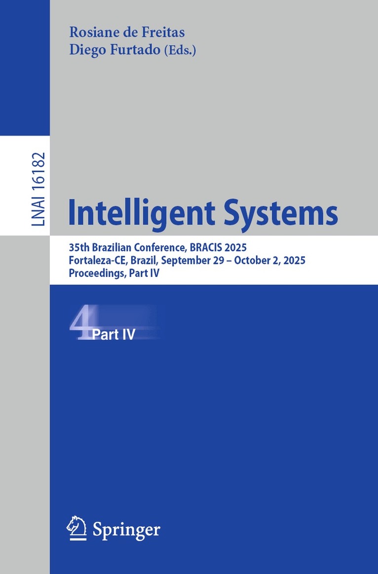Rosiane de Freitas, Diego Furtado - Intelligent Systems, Häftad