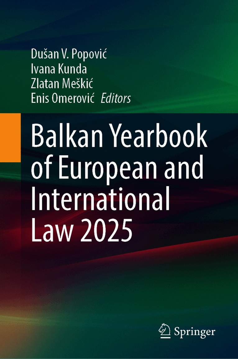 Balkan Yearbook of European and International Law 2025