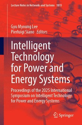 Intelligent Technology for Power and Energy Systems