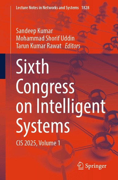 Sandeep Kumar, Mohammad Shorif Uddin, Tarun Kumar Rawat - Sixth Congress on Intelligent Systems, Häftad