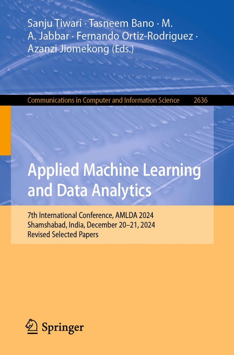 Applied Machine Learning and Data Analytics