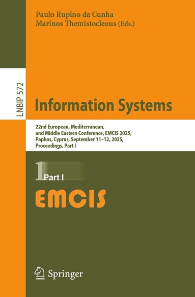 Paulo Rupino da Cunha, Marinos Themistocleous - Information Systems, Häftad