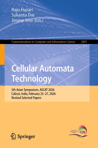 Raju Hazari, Sukanta Das, Jimmy Jose - Cellular Automata Technology, Häftad