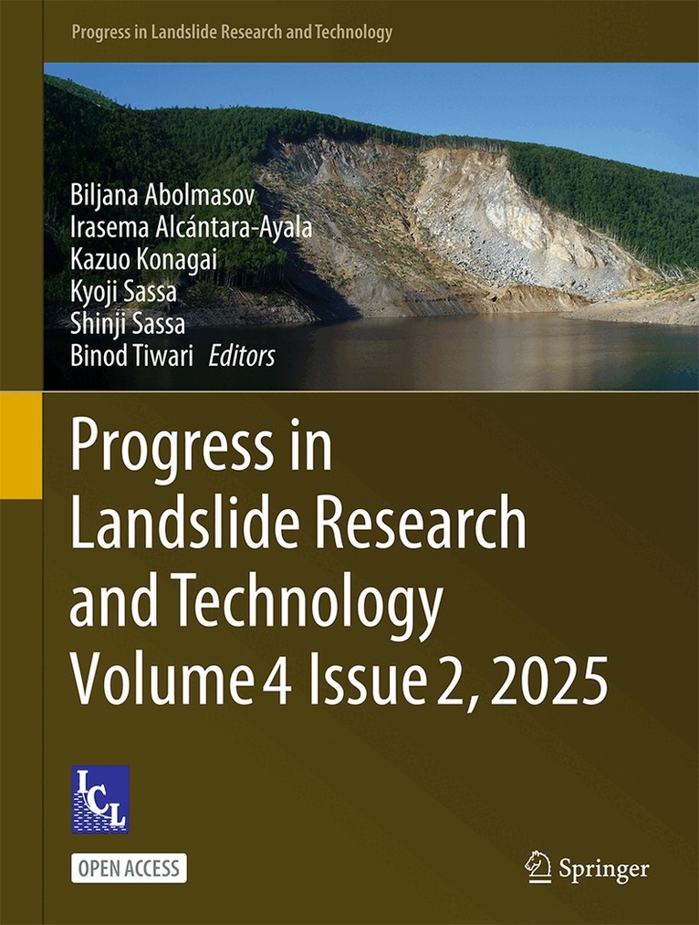 Progress in Landslide Research and Technology, Volume 4 Issue 2, 2025