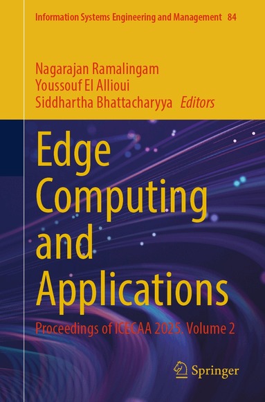 Nagarajan Ramalingam, Youssouf El Allioui, Siddhartha Bhattacharyya - Edge Computing and Applications, Häftad