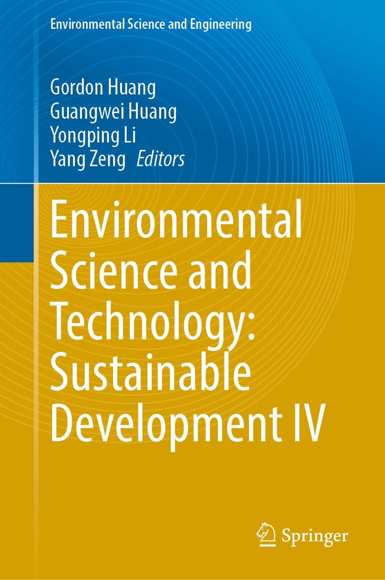 Environmental Science and Technology: Sustainable Development IV