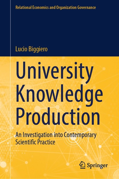 Lucio Biggiero - University Knowledge Production, Inbunden