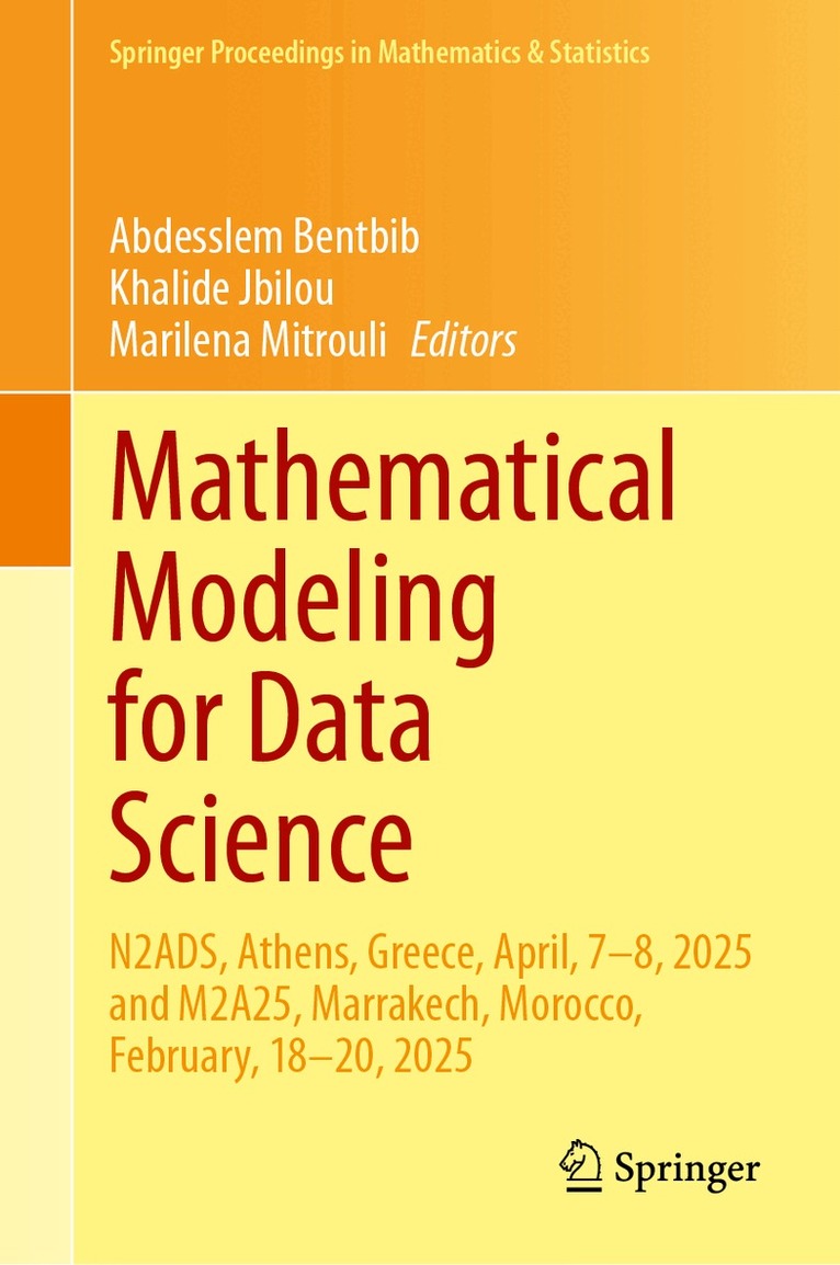 Abdesslem Bentbib, Khalide Jbilou, Marilena Mitrouli - Mathematical Modeling for Data Science, Inbunden