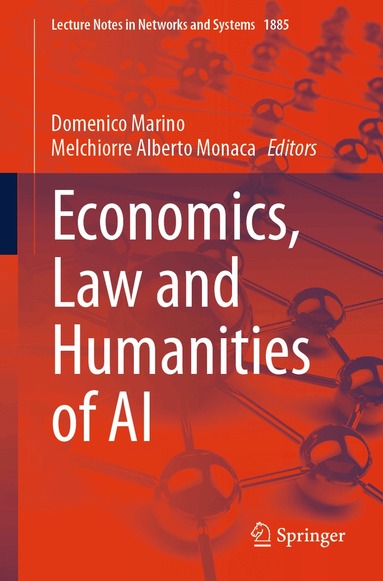 Domenico Marino, Melchiorre Alberto Monaca - Economics, Law and Humanities of AI, Häftad