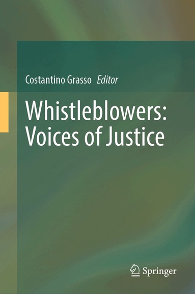 Costantino Grasso - Whistleblowers: Voices of Justice, Inbunden