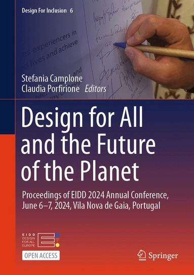 Stefania Camplone, Claudia Porfirione - Design for All and the Future of the Planet, Inbunden