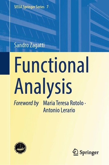 Sandro Zagatti (deceased) - Functional Analysis, Inbunden
