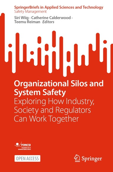 Siri Wiig, Catherine Calderwood, Teemu Reiman - Organizational Silos and System Safety, Häftad