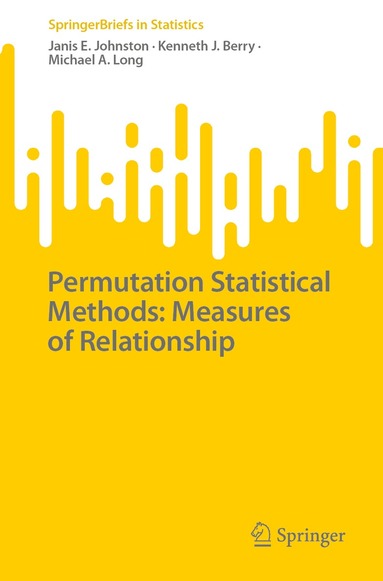 Janis E. Johnston, Kenneth J. Berry, Michael A. Long - Permutation Statistical Methods: Measures of Relationship, Häftad