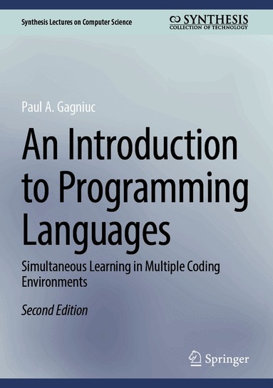 Paul A. Gagniuc - Introduction to Programming Languages, Inbunden